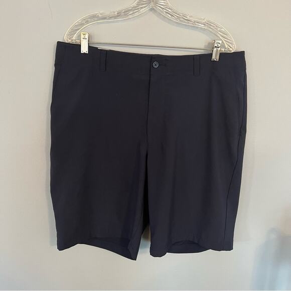 Jack Nicklaus Flat Front Golf Shorts Dark Navy Blue Men's Size 36 - Picture 1 of 4